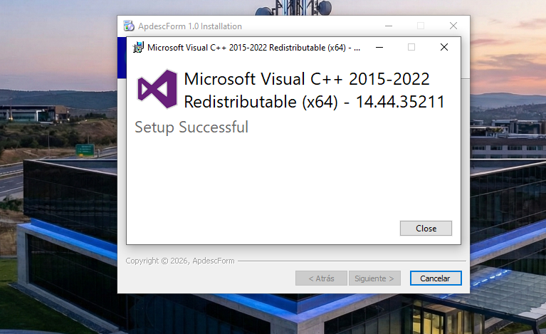 Apdesc form ejecutar como administrador